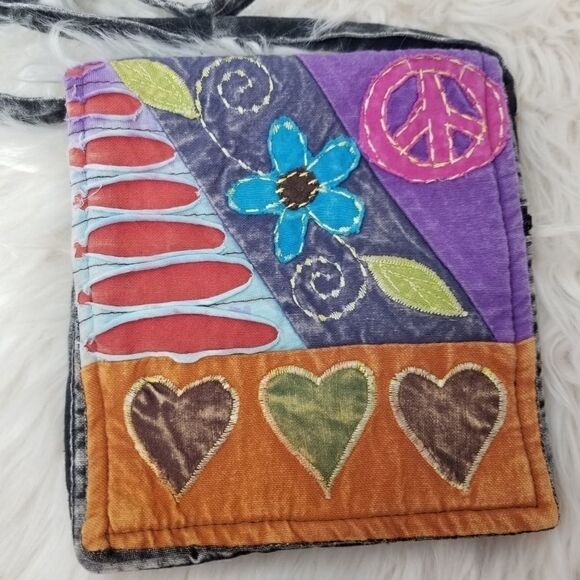 Boho Factory Distressed Crossbody Bag. - Picture 2 of 10
